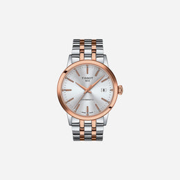 Tissot Classic Dream Swissmatic Silver Dial 42mm Two-Tone Stainless Steel Automatic Watch