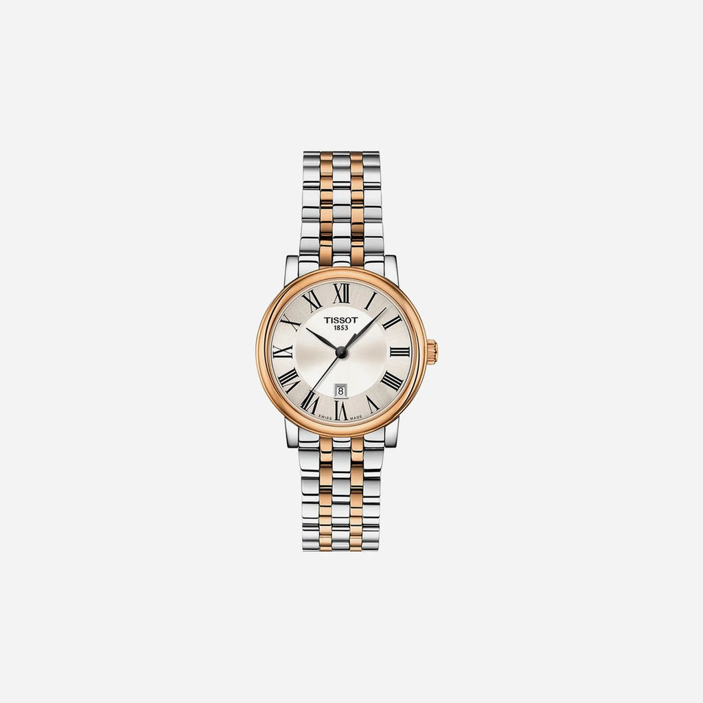 Tissot Carson Premium Lady Two-Tone Silver Dial 30mm