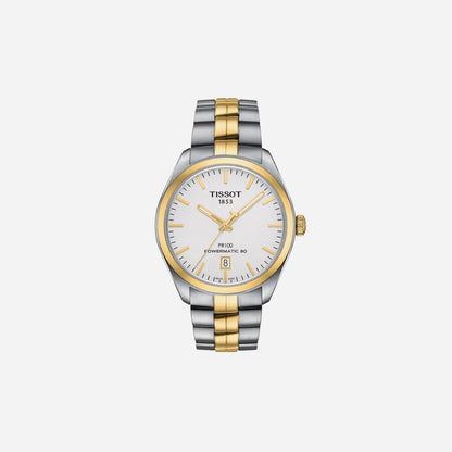 Tissot PR 100 Powermatic 80 Gold Two-Tone 39mm