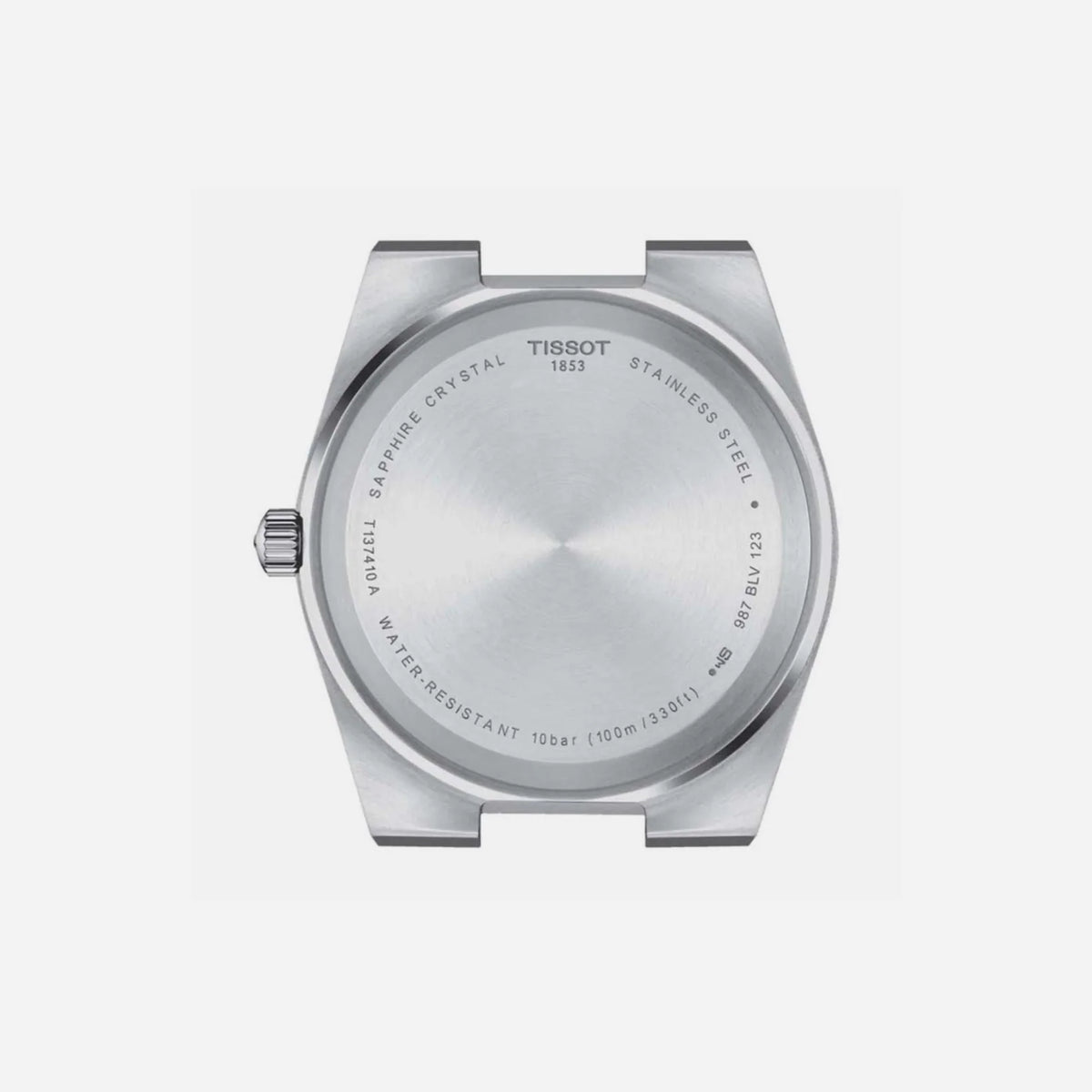 Tissot PRX Blue Dial 40mm Stainless Steel Quartz Watch with Rubber Strap