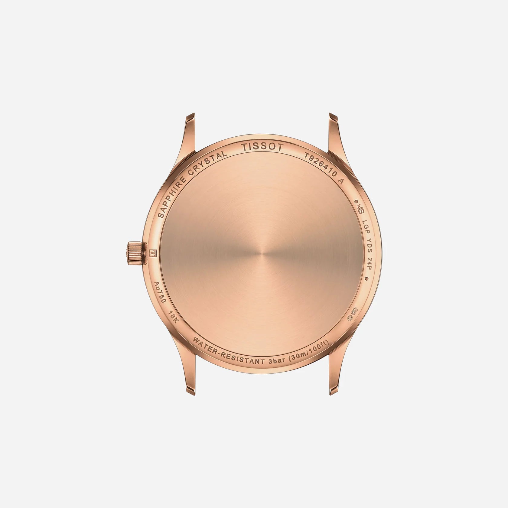 Tissot Excellence Silver Opalin Dial 40mm Black Leather Strap Watch