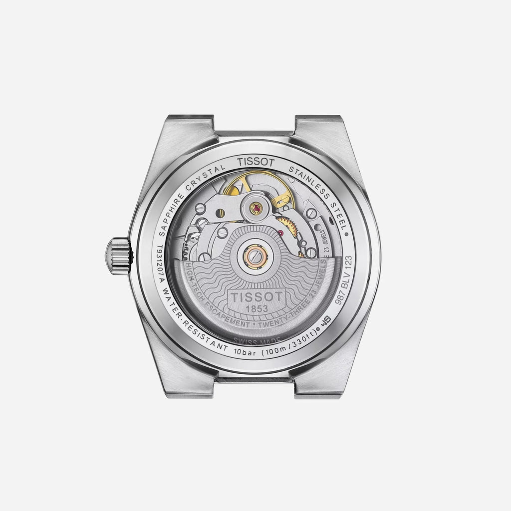 Tissot PRX Powermatic 80 Grey Dial 35mm Stainless Steel Steel & 18K Gold Bezel Automatic Watch