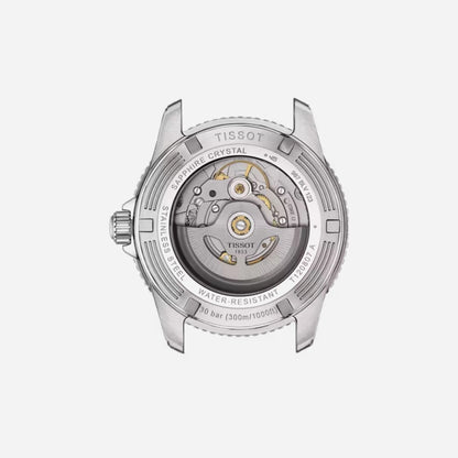 Tissot Seastar 1000 Powermatic 80 Black Dial Two-Tone Yellow Gold 40mm