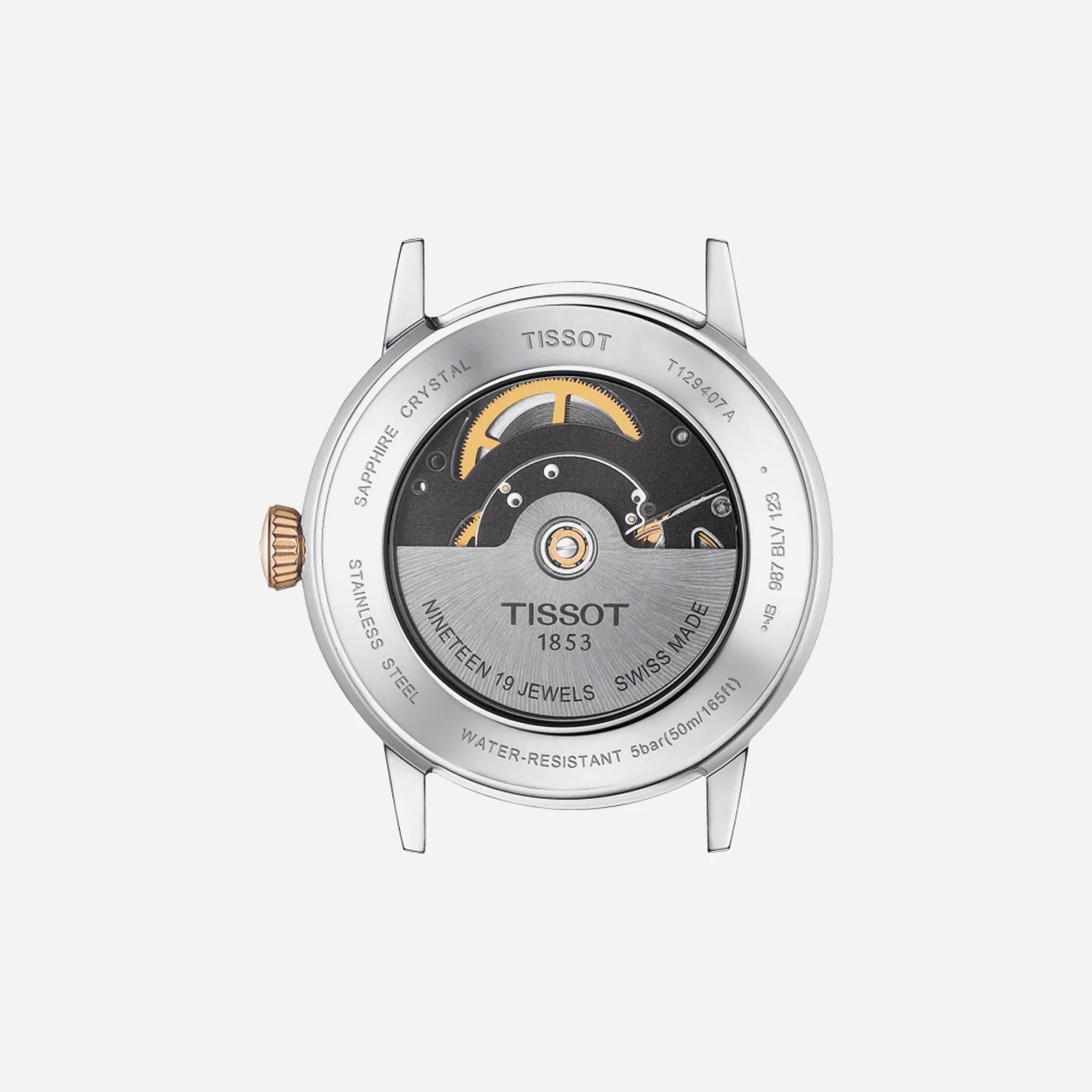 Tissot Classic Dream Swissmatic Silver Dial 42mm Two-Tone Stainless Steel Automatic Watch