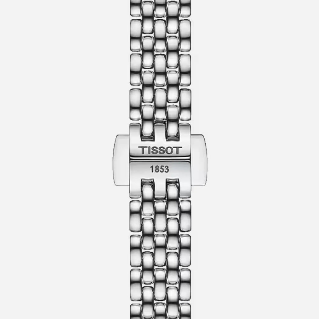 Tissot Lovely Round White Mother-of-Pearl Dial 19.5mm Quartz Watch