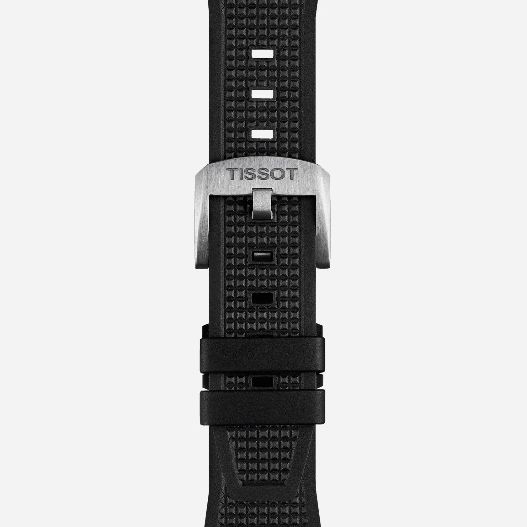 Tissot PRX Blue Dial 40mm Stainless Steel Quartz Watch with Rubber Strap