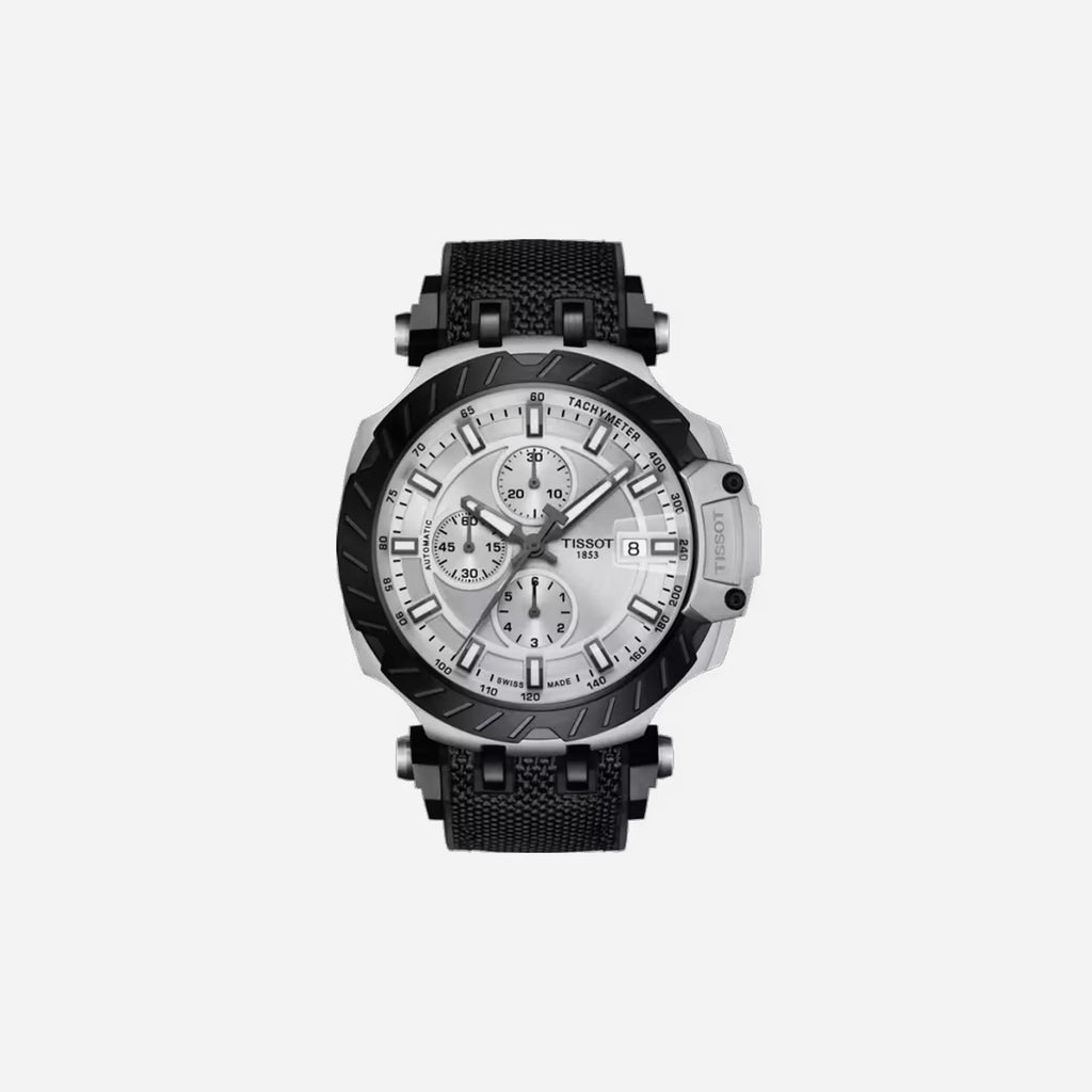 Tissot T-Race Automatic Chronograph 45mm Silver Dial