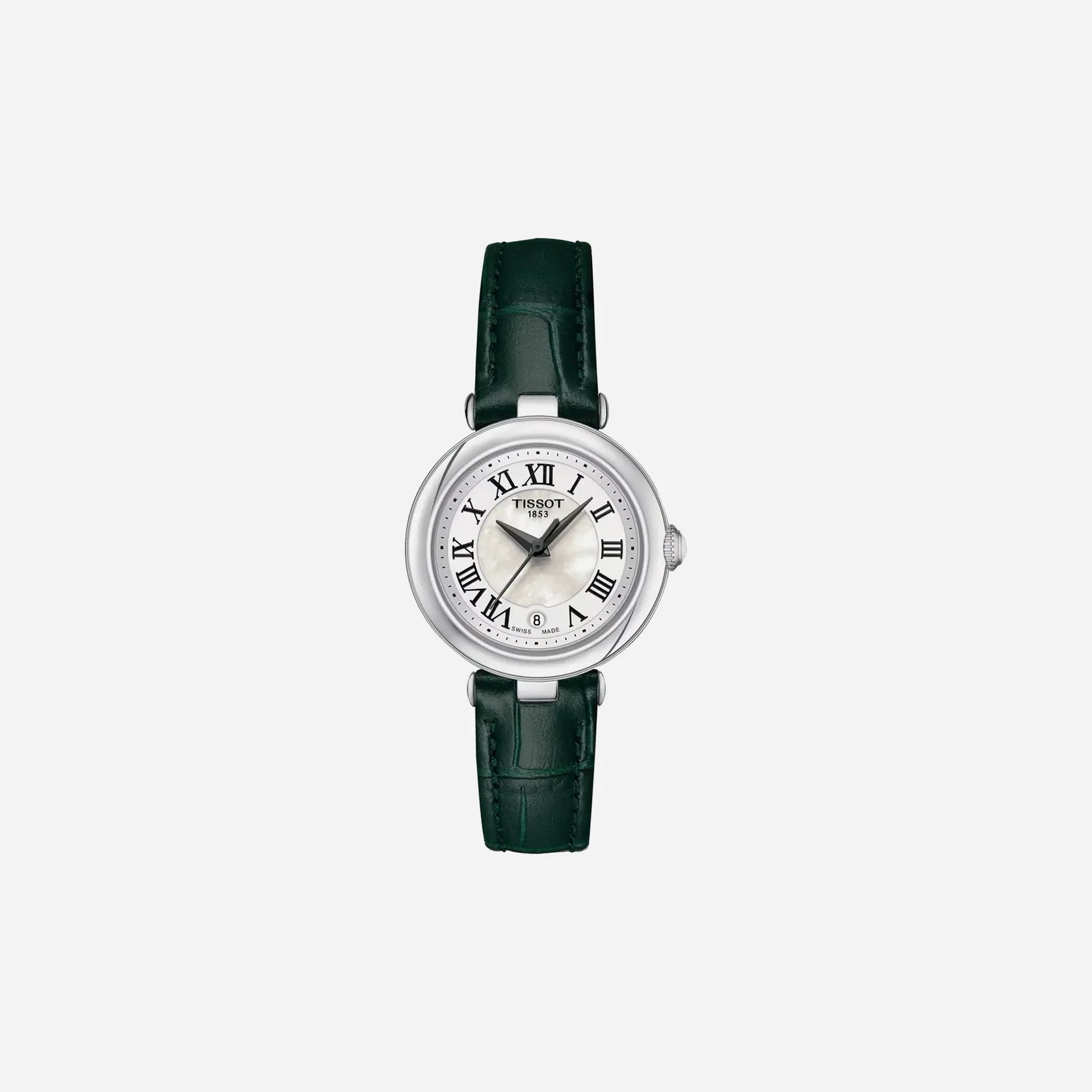 Tissot Bellissima Small lady White Dial 26mm Leather Strap Swiss Quartz