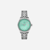Tissot Ballade Light Green Dial 34mm Grey Stainless Steel Quartz Watch