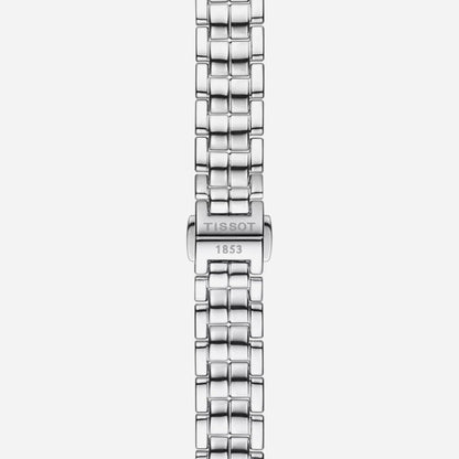 Tissot Flamingo Silver Dial Stainless Steel Bracelet 30mm