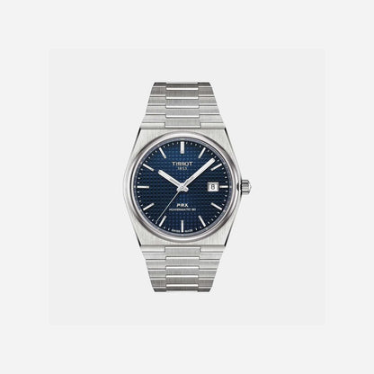 Tissot PRX Powermatic 80 40mm Blue Dial Grey Stainless Steel Automatic Watch
