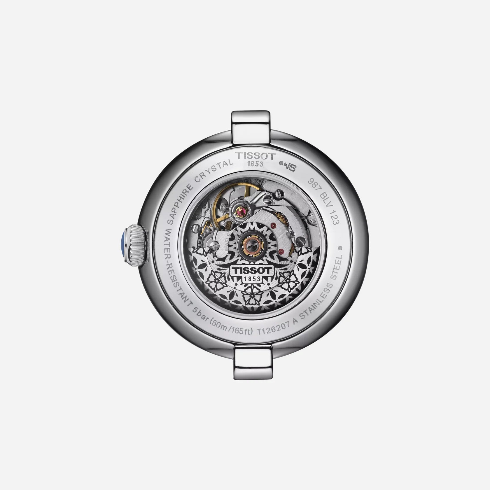 Tissot Bellissima Automatic White Dial 29mm Leather Strap Swiss Automatic