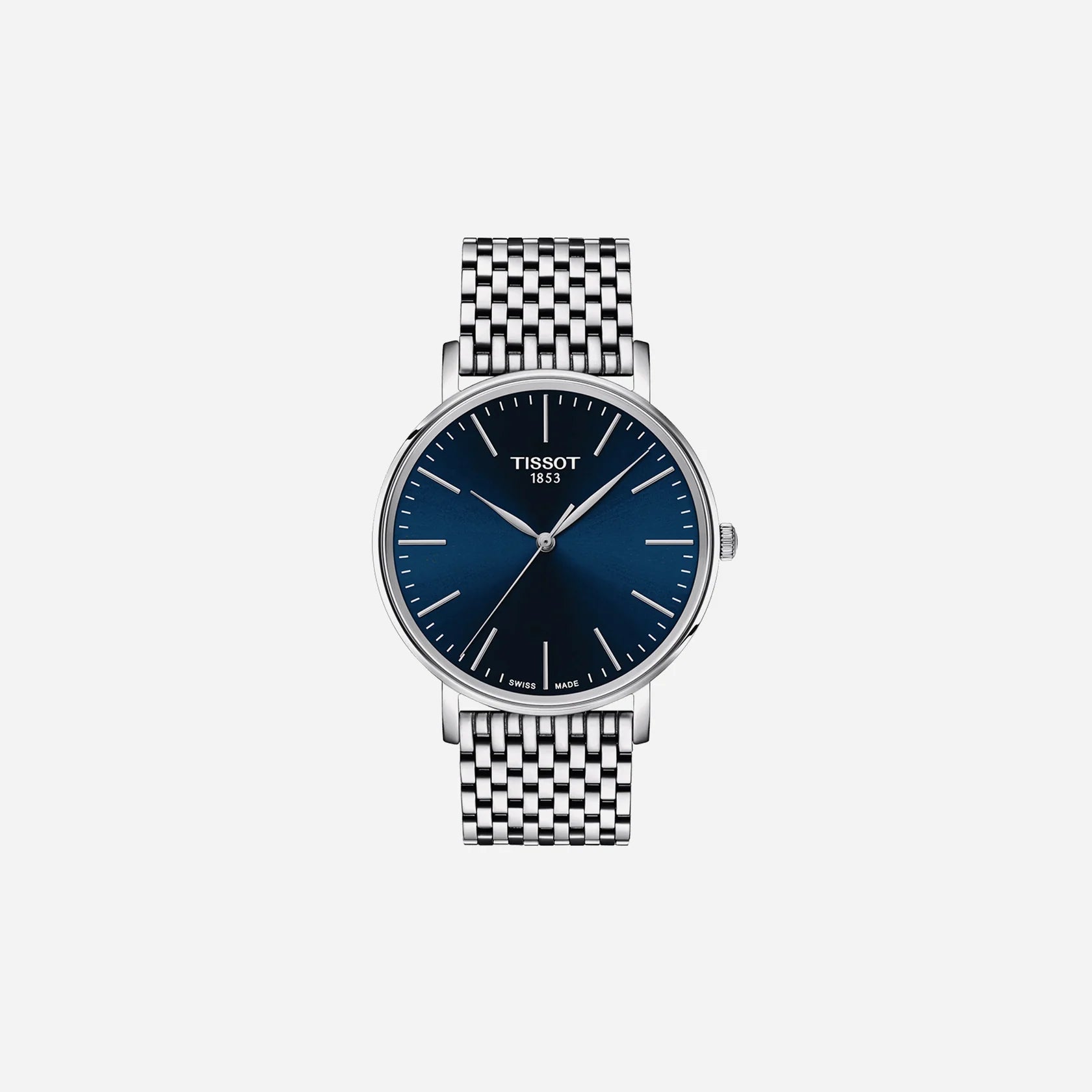 Tissot Everytime Blue Dial 40mm Stainless Steel Quartz Watch