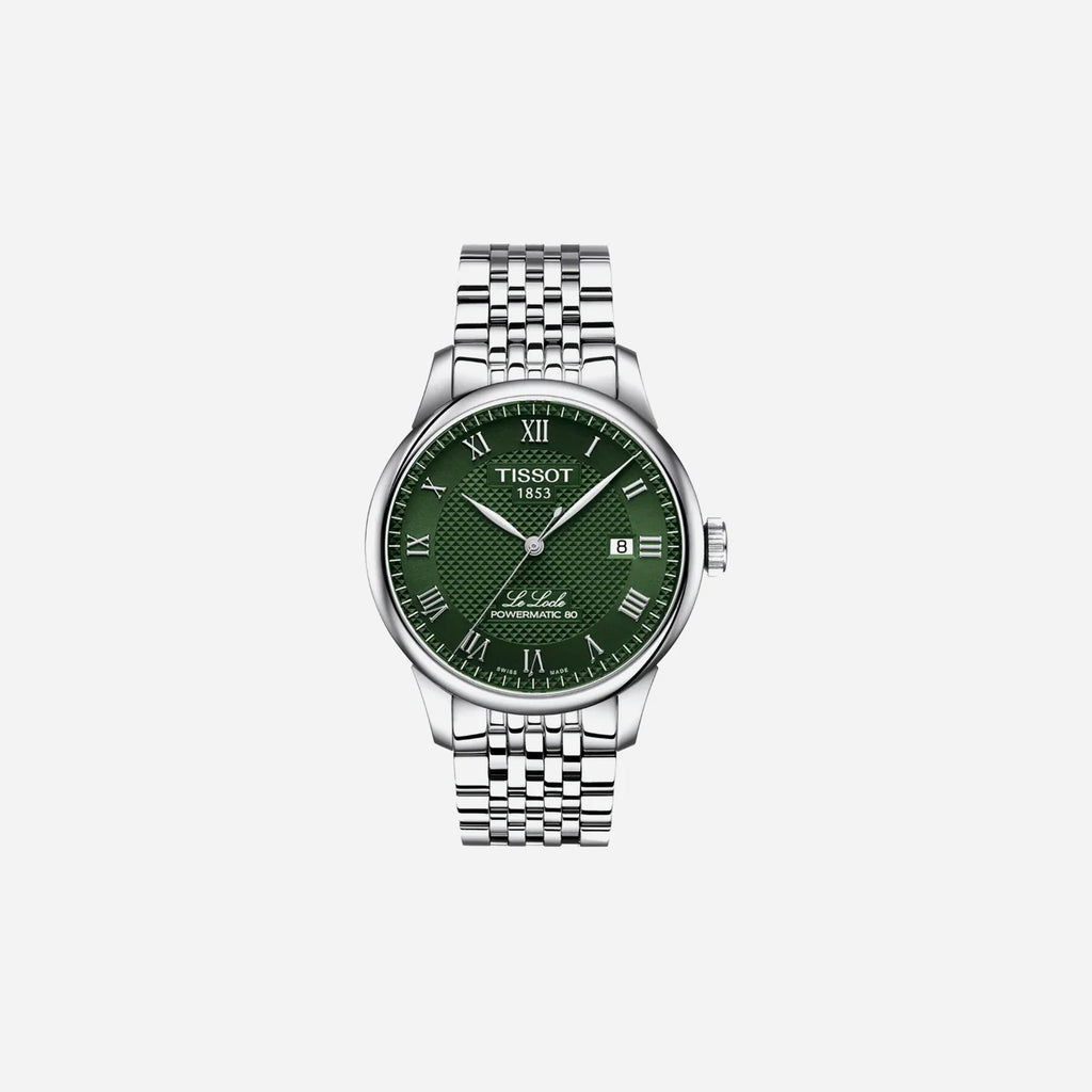 Tissot Le Locle Powermatic 80 Green Dial Stainless Steel 39.3mm