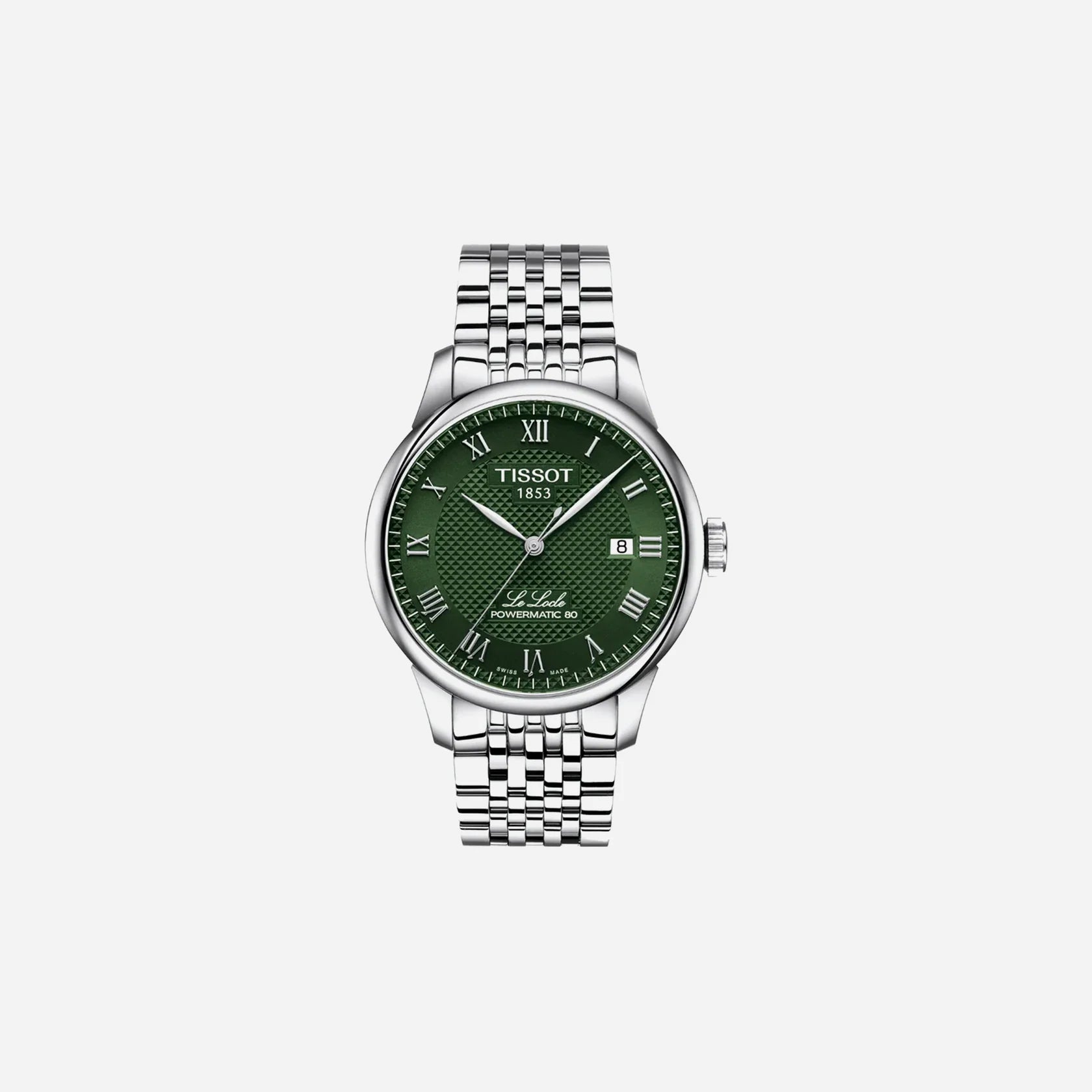 Tissot Le Locle Powermatic 80 Green Dial Stainless Steel 39.3mm