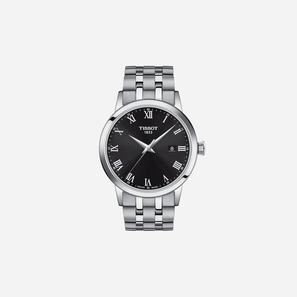 Tissot Classic Dream Quartz Black Dial 42mm Stainless Steel Watch