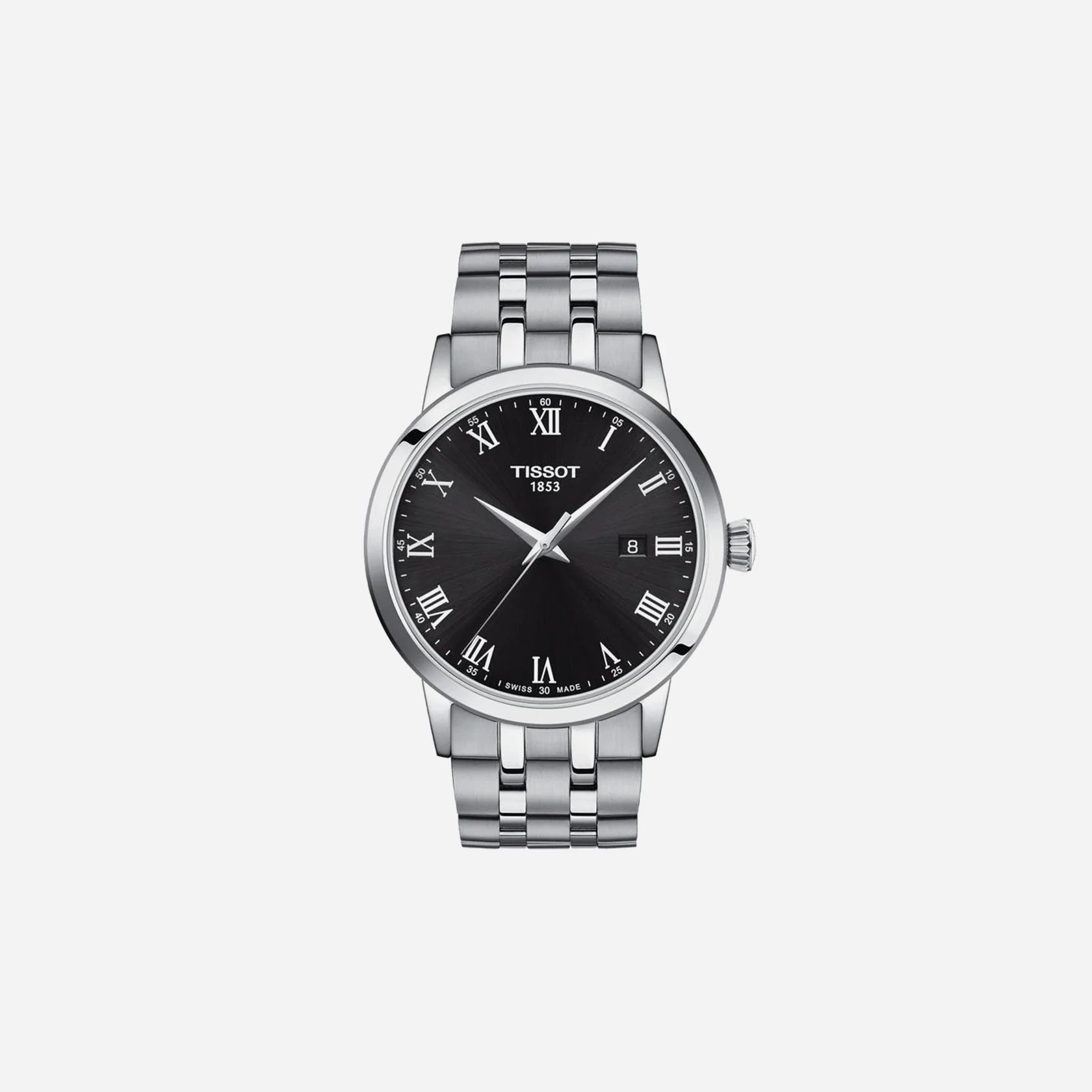 Tissot Classic Dream Quartz Black Dial 42mm Stainless Steel Watch