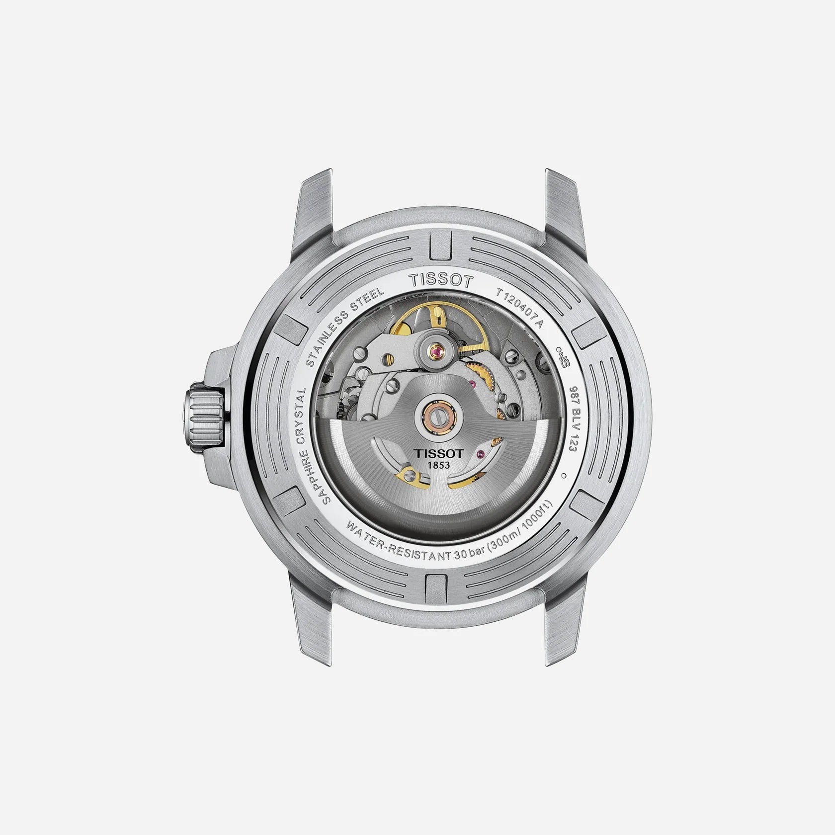 Tissot Seastar 1000 Powermatic 80 Graded Green-Black Dial Grey 43mm