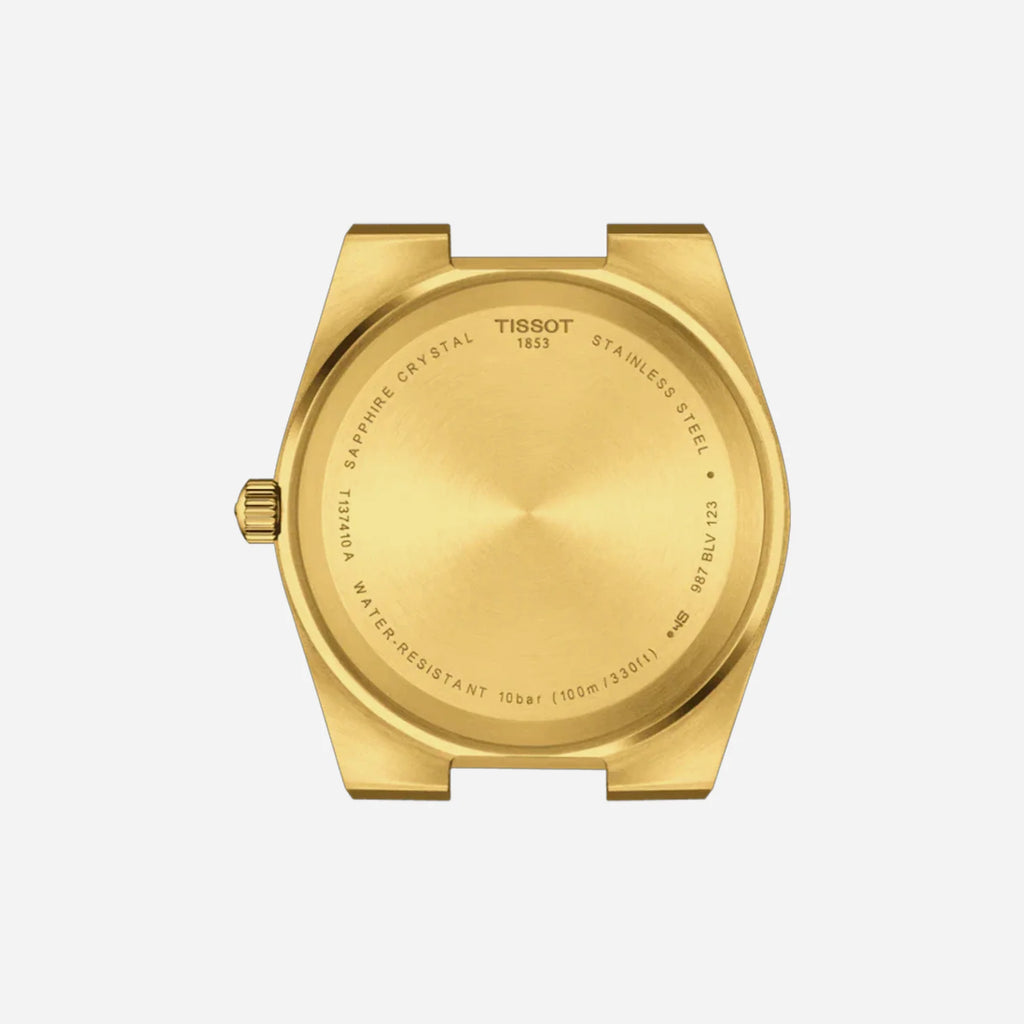 Tissot PRX Champagne Dial 40mm Yellow Gold PVD Stainless Steel Quartz Watch