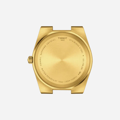 Tissot PRX Champagne Dial 40mm Yellow Gold PVD Stainless Steel Quartz Watch