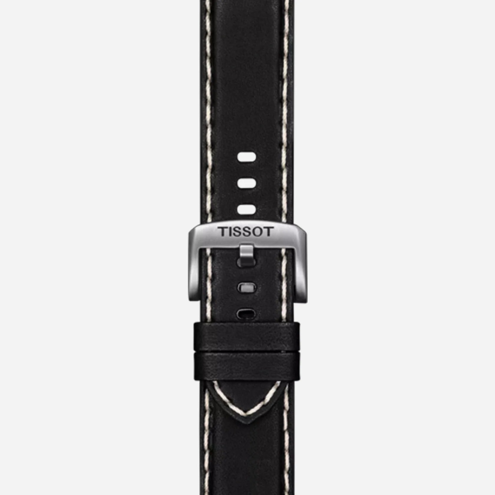 Tissot Supersport Gent Blue Dial Leather Strap 44mm Stainless Steel