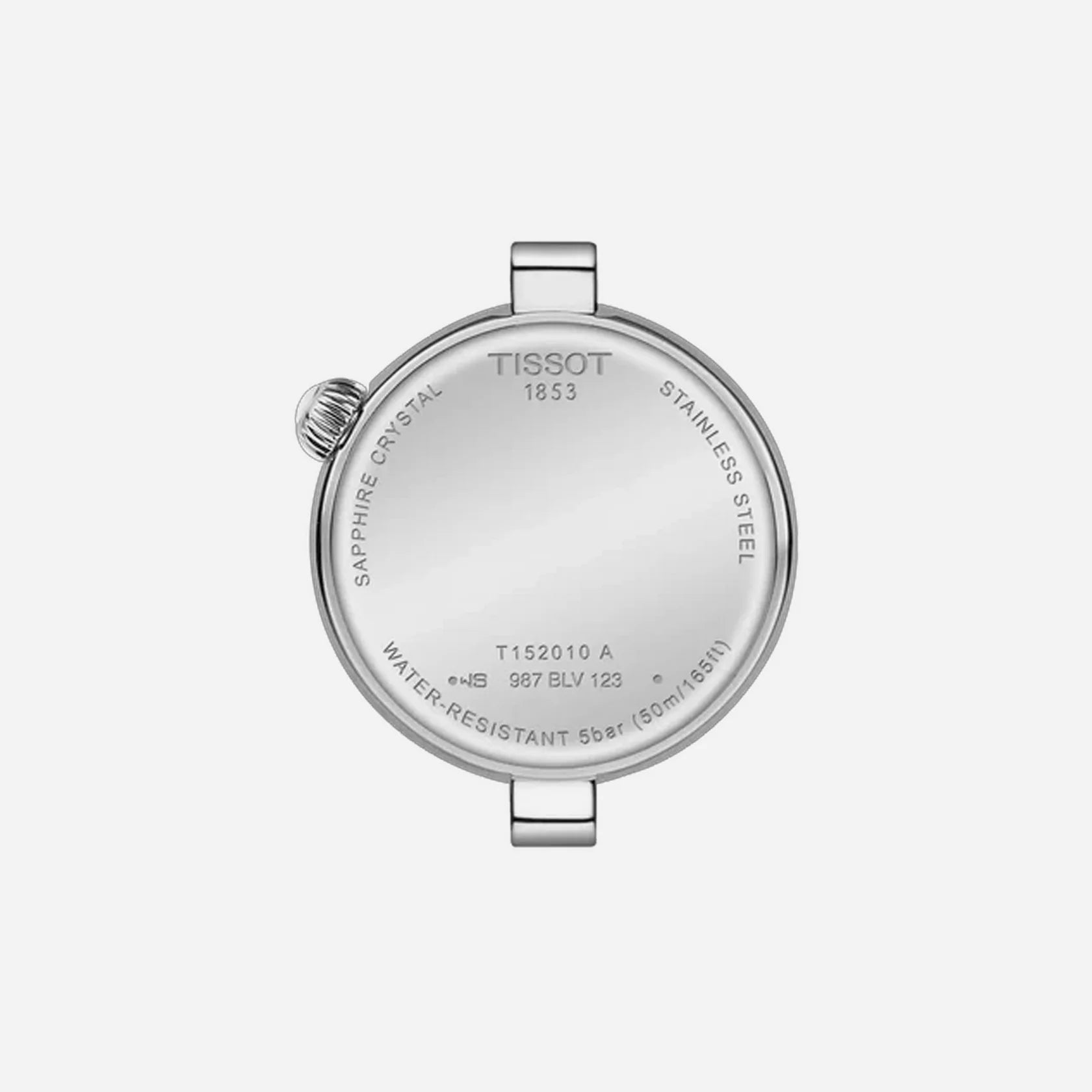 Tissot Desir White Mother-of-Pearl Dial 28mm Grey Stainless Steel Watch