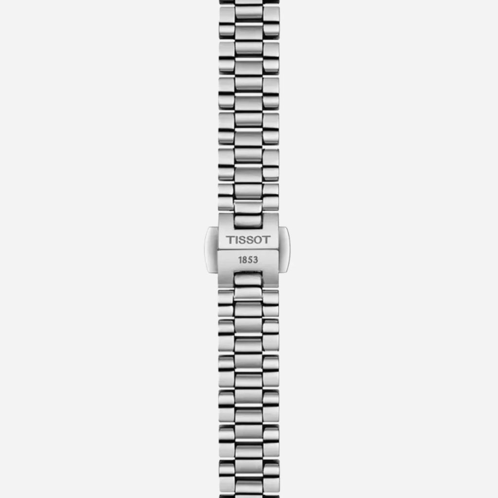 Tissot Desir White Mother-of-Pearl Dial 28mm Grey Stainless Steel Watch
