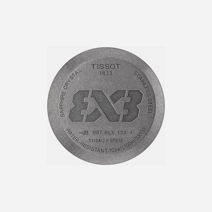 Tissot Gent XL 3x3 Street Basketball 42mm Black Dial