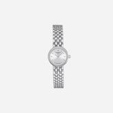 Tissot Lovely Square Silver Dial Stainless Steel 20mm