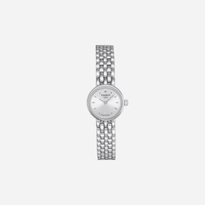 Tissot Lovely Square Silver Dial Stainless Steel 20mm
