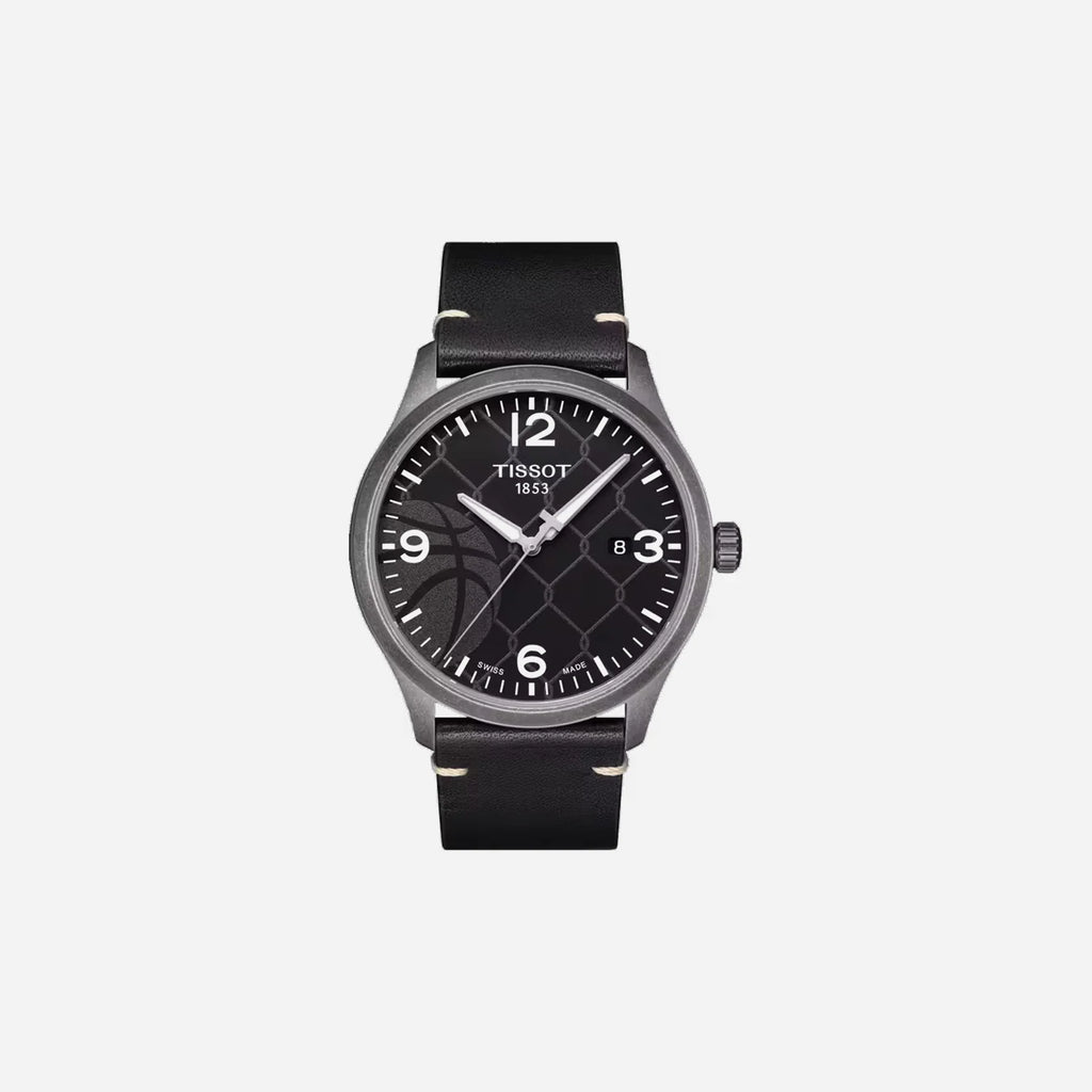 Tissot Gent XL 3x3 Street Basketball 42mm Black Dial
