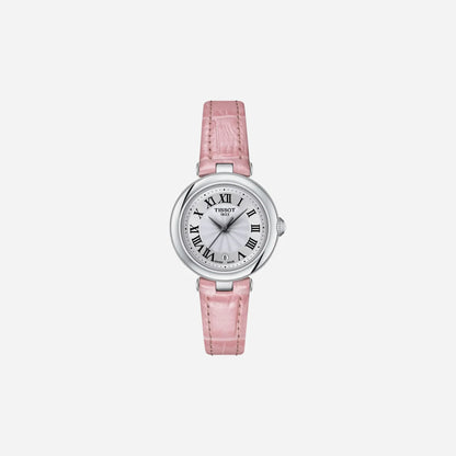 Tissot Bellissima Small lady White Dial 26mm Leather Strap Swiss Quartz Watch