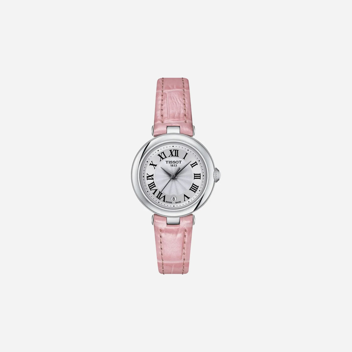 Tissot Bellissima Small lady White Dial 26mm Leather Strap Swiss Quartz Watch