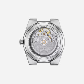 Tissot PRX Powermatic 80 White Mother-of-Pearl Dial Grey 35mm Stainless Steel Steel & 18K Gold Bezel Automatic Watch