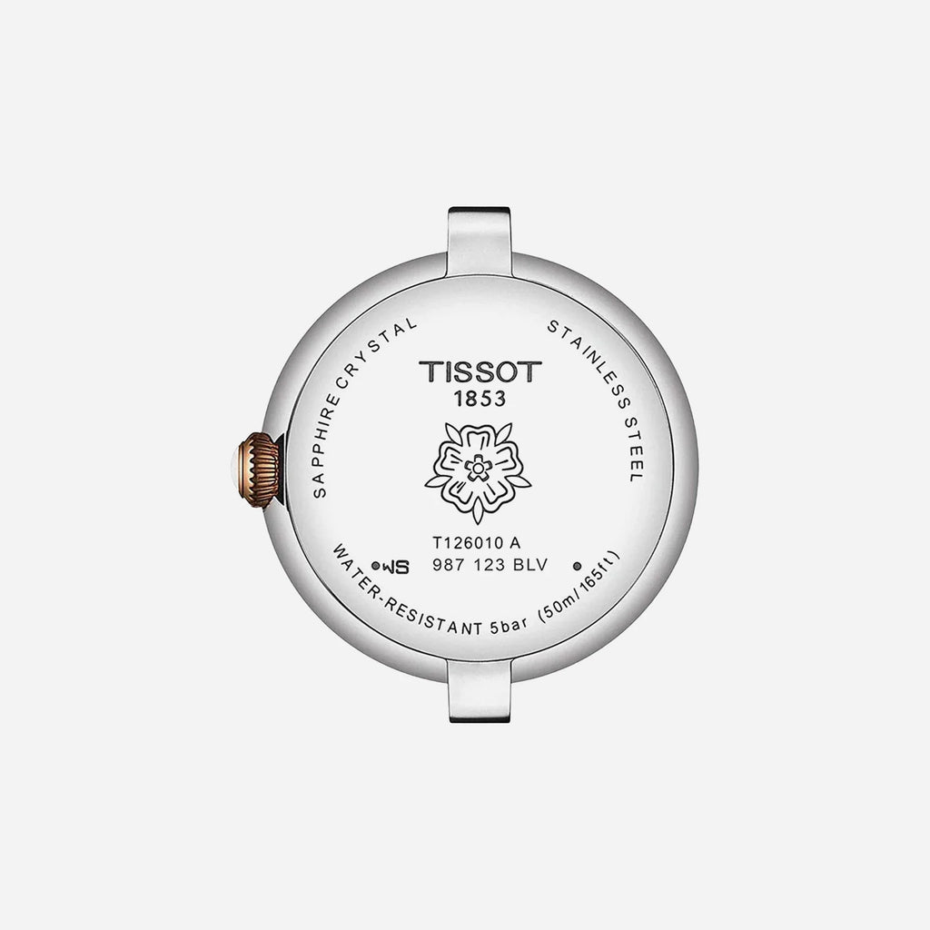 Tissot Bellissima Small lady White Dial 26mm Leather Strap Swiss Quartz Watch