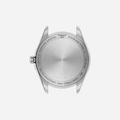 Tissot Ballade 40mm Blue Dial Grey Strap Watch