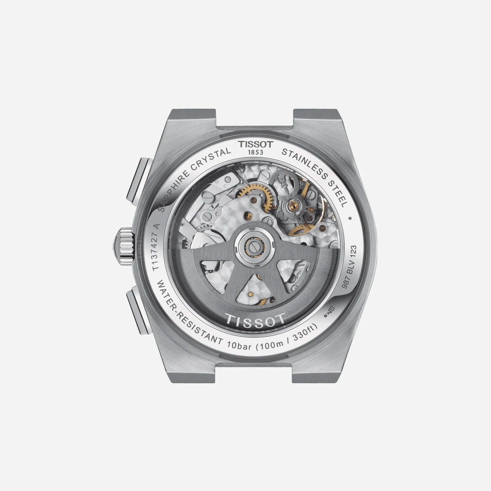 Tissot PRX Blue Dial 42mm Stainless Steel Automatic Chronograph Watch