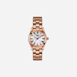 Tissot T-Wave Ladies White Dial Stainless Steel 30mm