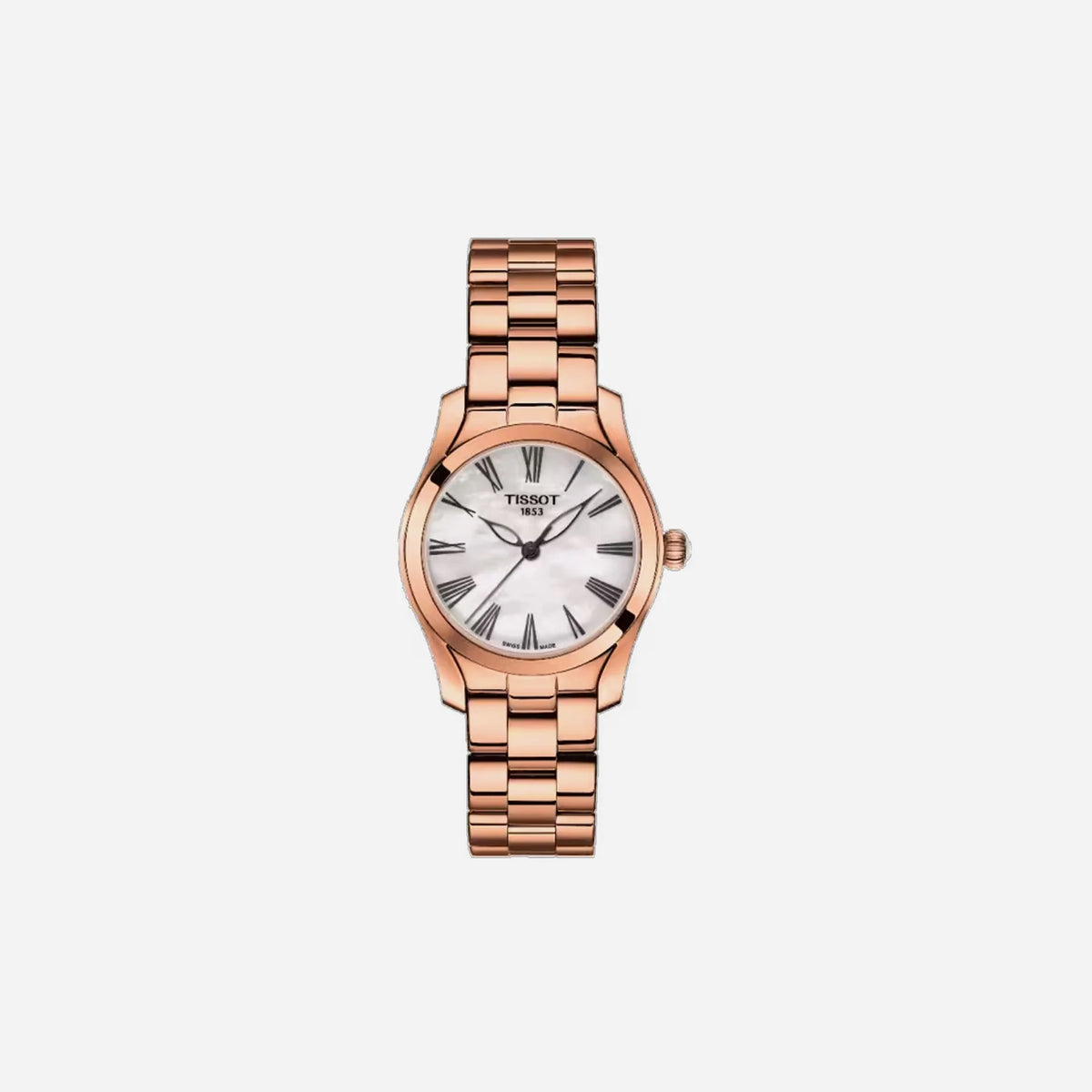 Tissot T-Wave Ladies White Dial Stainless Steel 30mm