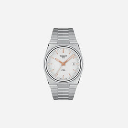 Tissot PRX Men Silver Dial Analog Stainless Steel Watch