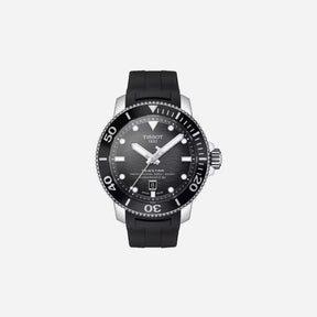 Tissot Seastar 2000 Professional Powermatic 80 Grey Dial Rubber Strap 46mm