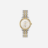 Tissot Carson Premium Automatic Lady Silver Dial Two-Tone Stainless Steel Bracelet 30mm