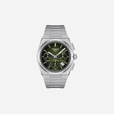 Tissot PRX Green Dial 42mm Stainless Steel Automatic Chronograph Watch