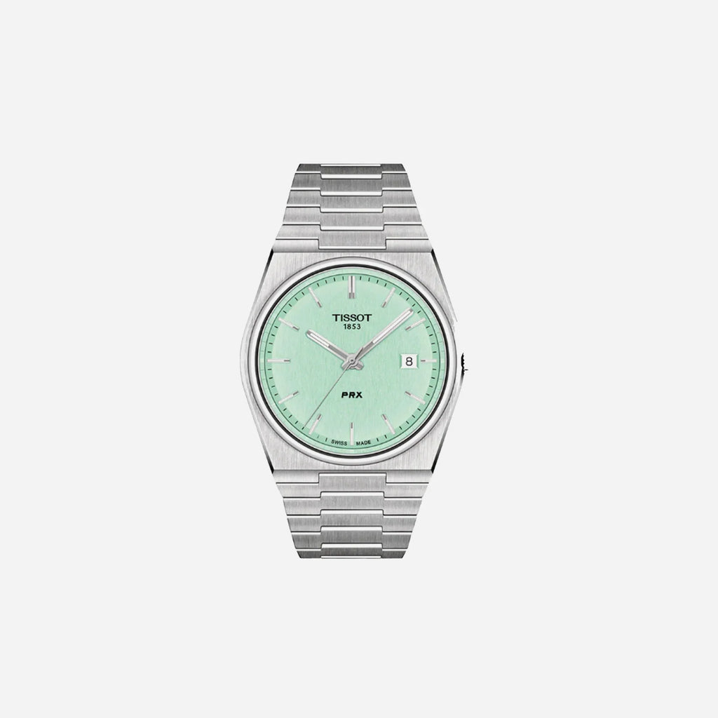 Tissot PRX T-Classic Green Dial Analog Stainless steel Watch