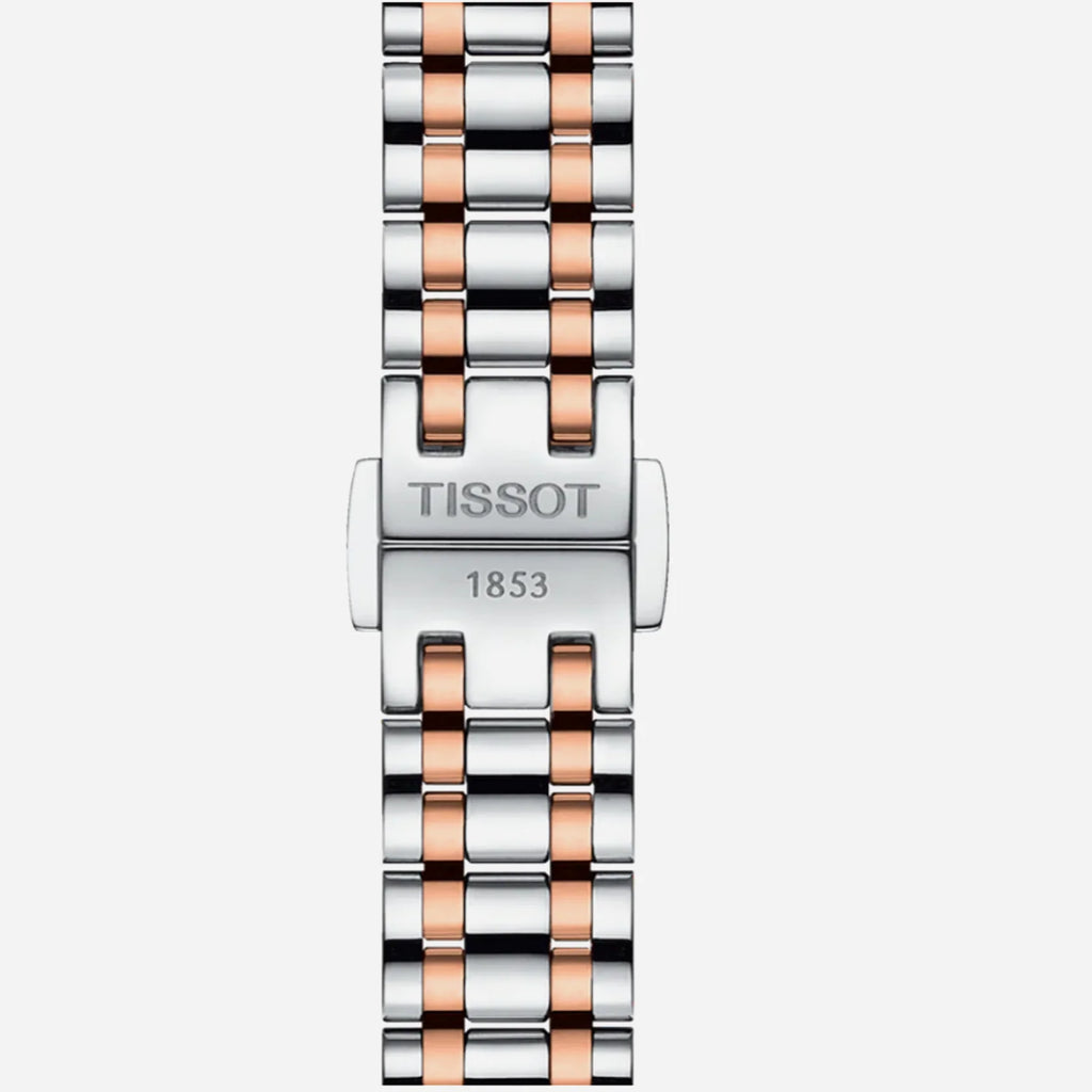 Tissot Bellissima Small Lady White Rose Gold Dial 26mm Stainless Steel