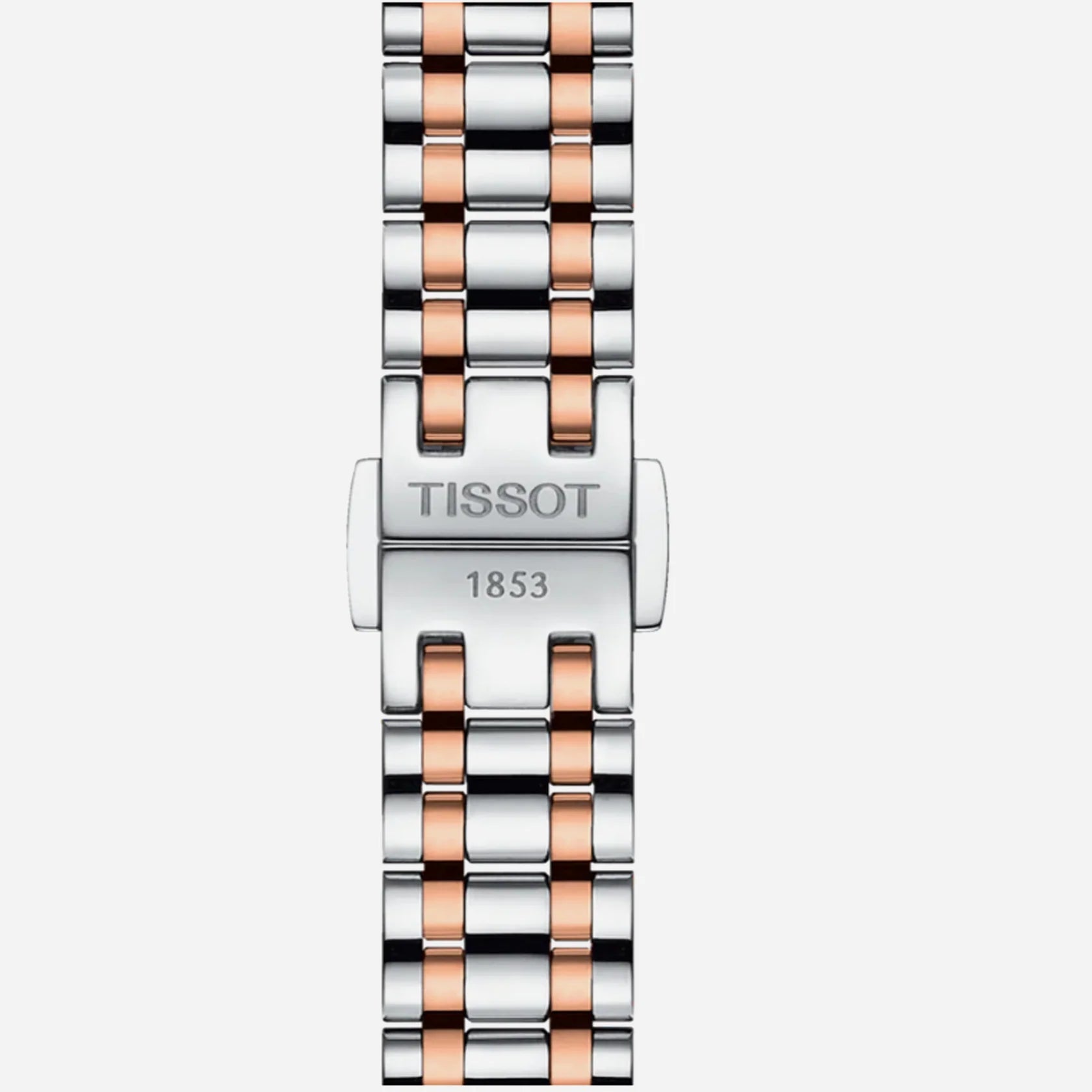 Tissot Bellissima Small Lady White Rose Gold Dial 26mm Stainless Steel