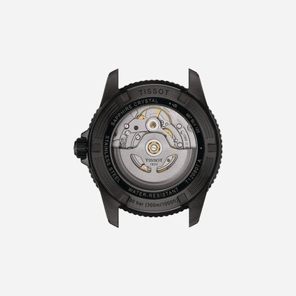 Tissot Seastar 1000 Powermatic 80 Black Dial on Stainless Steel Bracelet 40mm
