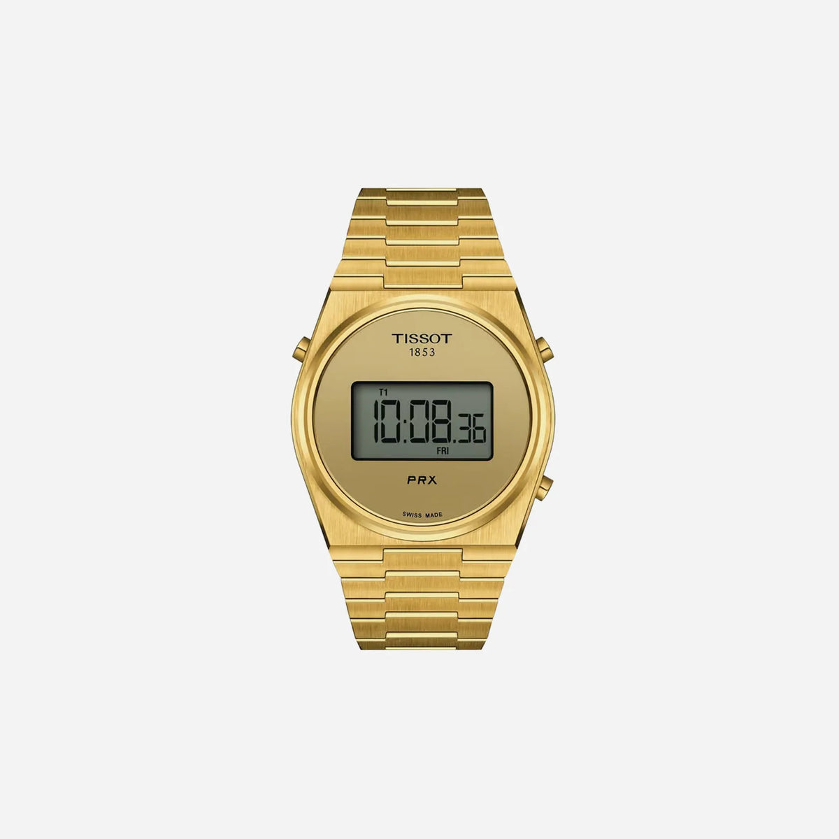 Tissot PRX Digital 40mm Yellow Gold PVD Stainless Steel Quartz Watch
