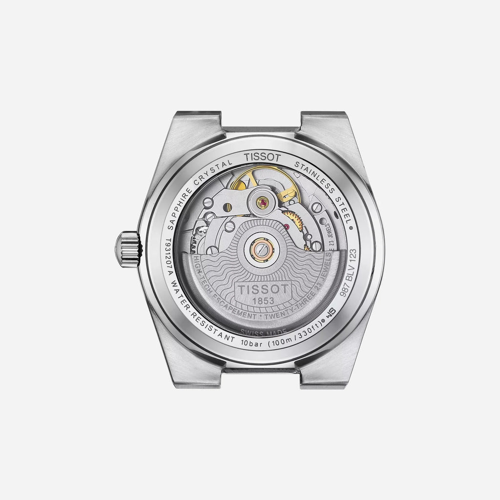 Tissot PRX Powermatic 80 35mm Silver Dial Grey Stainless Steel Steel & 18K Gold Bezel Automatic Watch