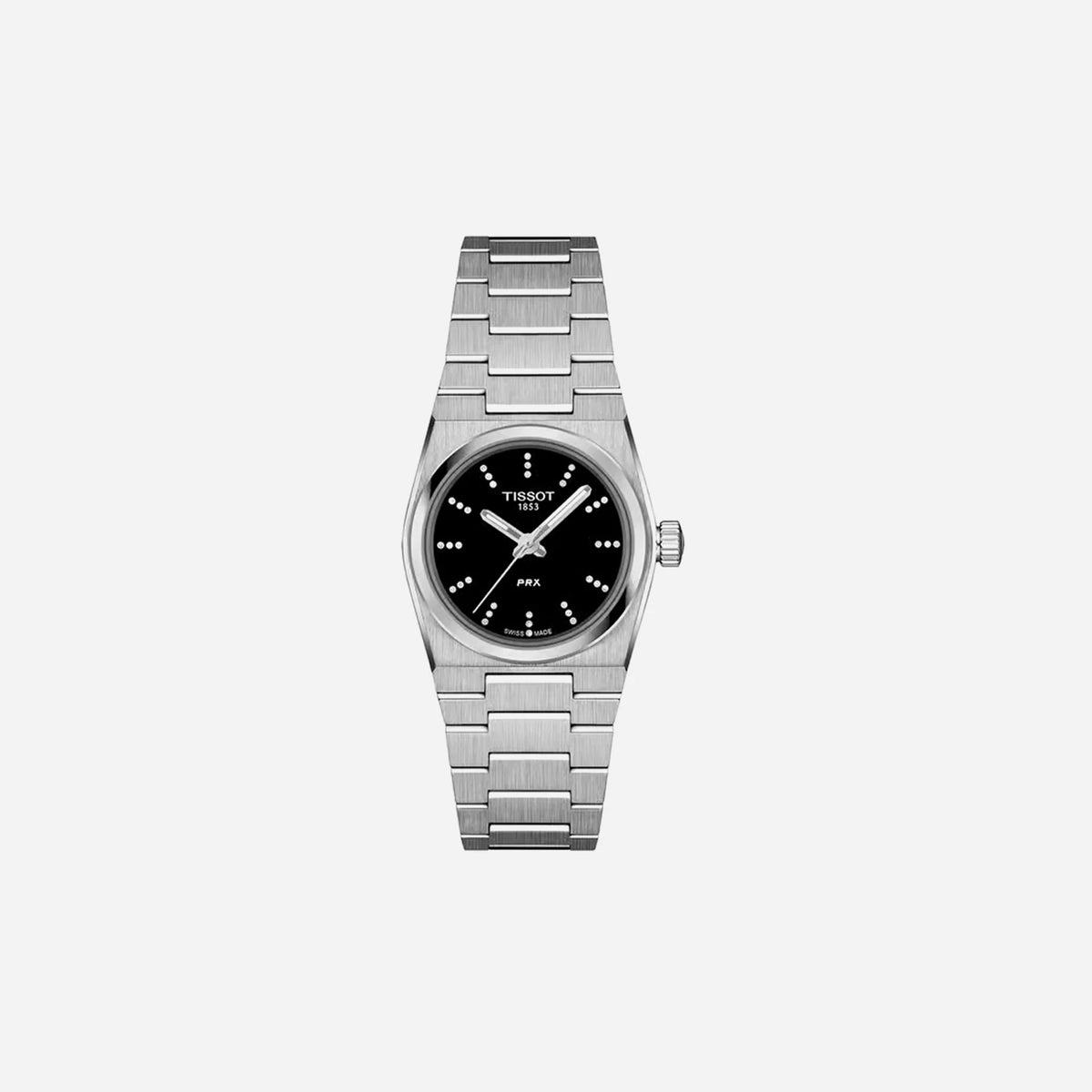 Tissot PRX 25mm Black Dial Stainless Steel Quartz Watch